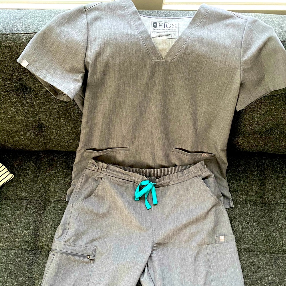 Figs luxury scrub set! Worn once.